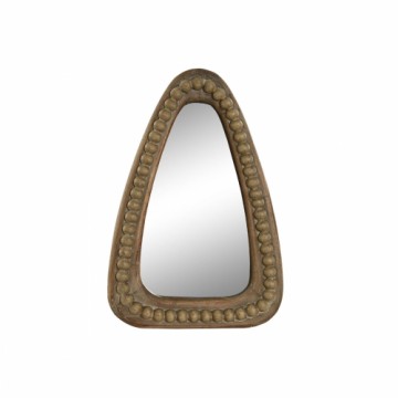 Настенное зеркало Home ESPRIT Коричневый Деревянный Колониальный шары 24 x 4 x 35 cm