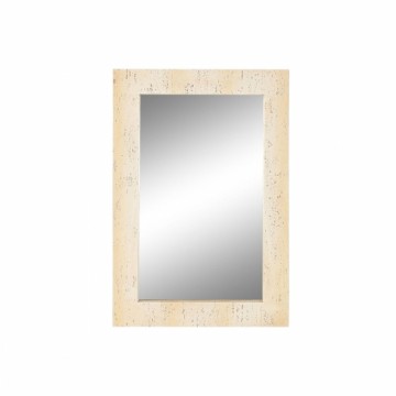 Sienas spogulis Home ESPRIT Bēšs Magnijs Marmors Moderns 61,6 x 4 x 92 cm
