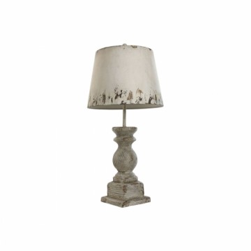 Galda lampa Home ESPRIT Balts Metāls Egle 50 W 220 V 40 x 40 x 83 cm