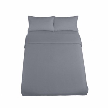 Комплект чехлов для одеяла Alexandra House Living Qutun Темно-серый 180 кровать 4 Предметы