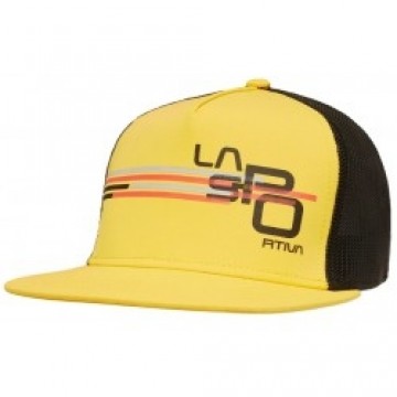 La Sportiva Cepure STRIPE CUBE Hat S/M Yellow/Black