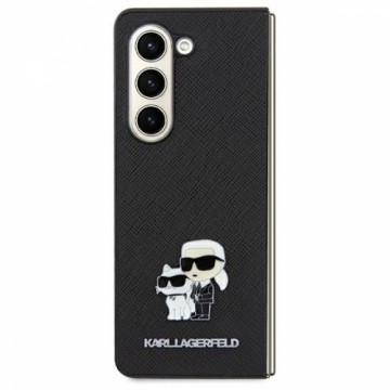 Karl Lagerfeld KLHCSA55SAKCNPK A55 A556 hardcase czarny|black Saffiano Karl&Choupette Pin
