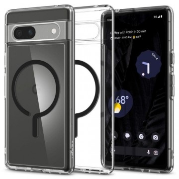 Spigen Ultra Hybrid OneTap Ring case with MagSafe for Google Pixel 7A - black