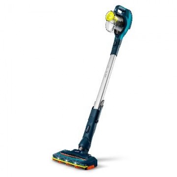 Philips   Philips SpeedPro rechargeable vacuum cleaner - broom FC6727/01, 180° suction nozzle, 21.6 V, up to 40 min., LED lamps on the nozzle, Small Turb. brush, supplement. Filter
