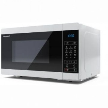 Sharp   Microwave Oven with Grill YC-MG81E-W Free standing, 28 L, 900 W, Grill, White