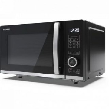 Sharp   Microwave Oven with Grill YC-QG204AE-B Free standing, 20 L, 800 W, Grill, Black