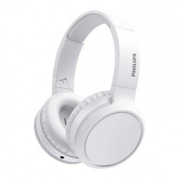 Philips   Philips Wireless Headphones TAH5205WT/00, Bluetooth, 40 mm drivers/closed-back, Compact folding, White