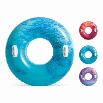 Inflatable Pool Float Intex Ar rokturiem Ø 91 cm Daudzkrāsains