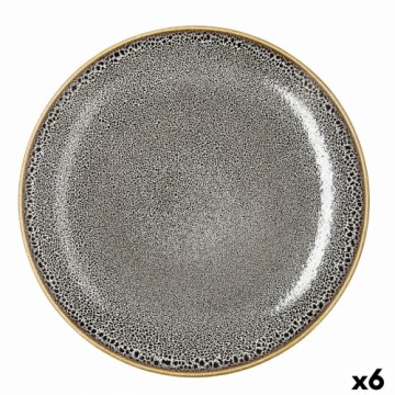 Плоская тарелка Ariane Jaguar Freckles Коричневый Керамика 27 cm (6 штук)