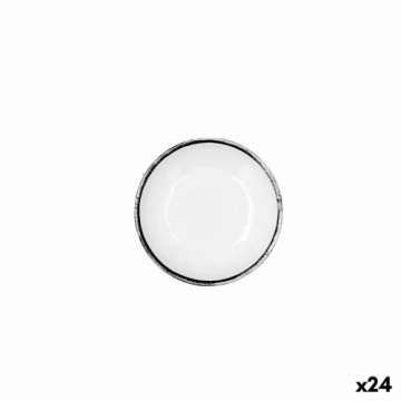 Bļoda Quid Select Filo Balts Melns Plastmasa 11,6 x 2,6 cm (24 gb.)
