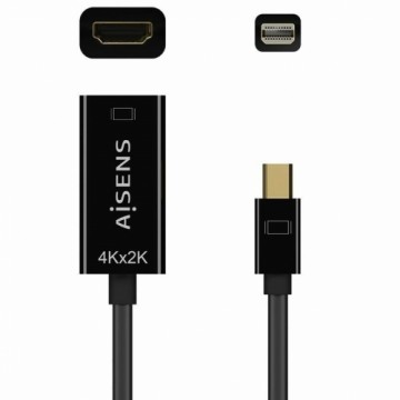 Адаптер Mini Display Port—HDMI Aisens A125-0643 Чёрный 15 cm
