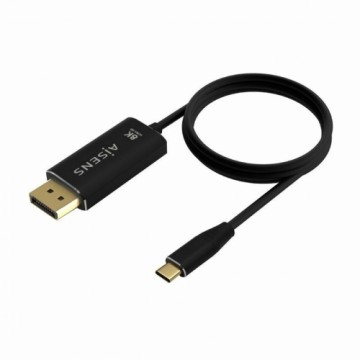 USB-C uz Display Porta Adapteris Aisens A109-0686 Melns 80 cm