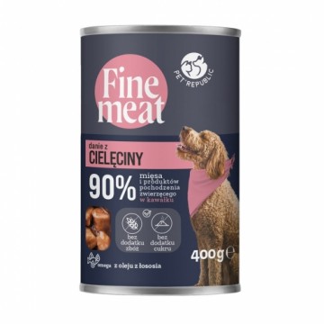 Petrepublic PET REPUBLIC Fine Meat veal dish - wet dog food - 400g