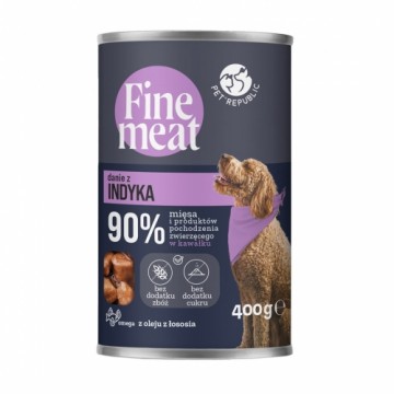 Petrepublic PET REPUBLIC Fine Meat turkey dish - wet dog food - 400g