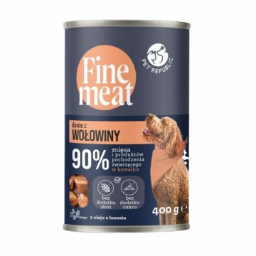 Petrepublic PET REPUBLIC Fine Meat Beef dish - wet dog food - 400g