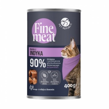Petrepublic PET REPUBLIC Fine Meat Turkey wet cat food - 400g