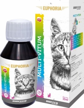 BIOFEED Euphoria Multi-Vitum Cat - cat vitamins - 30ml