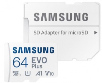 Atmiņas karte Samsung EVO Plus 64GB MicroSDXC
