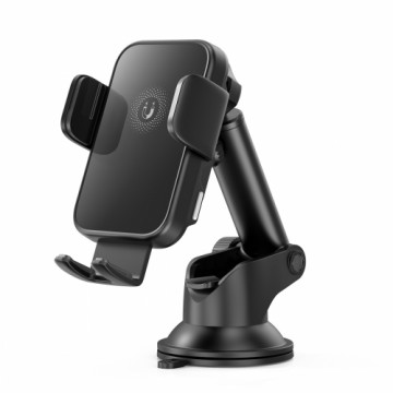 XO car holder WX036 with inductive charging black 15W with suction cup