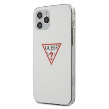 Guess GUHCP12MPCUCTLWH iPhone 12|12 Pro 6,1" biały|white hardcase Triangle Collection