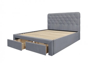 Halmar MARISOL 160 cm bed grey