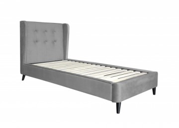 Halmar ESTELLA  90 cm bed grey