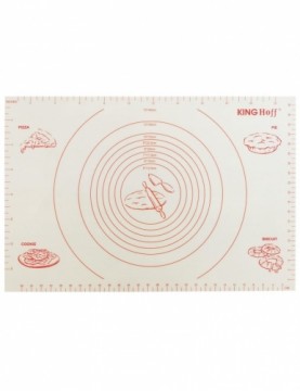 King Hoff Коврик для выпечки, силикон, 60х40см Kinghoff.