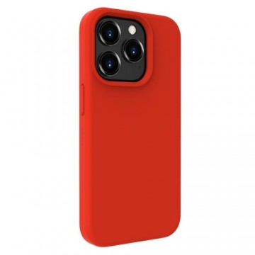Evelatus Premium Magsafe Mīksta pieskāriena silikona maks - vāciņš Apple iPhone 15 Pro Sarkana