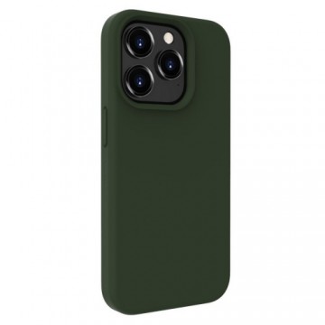 Evelatus Premium Magsafe Мягкого прикосновения силиконовый чехол-крышка Apple iPhone 15 Pro Темно Оливковый