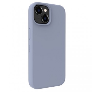 Evelatus Premium Magsafe Мягкого прикосновения силиконовый чехол-крышка Apple iPhone 15 Лаванда Серый