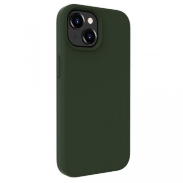 Evelatus Premium Magsafe Мягкого прикосновения силиконовый чехол-крышка Apple iPhone 15 Темно Оливковый