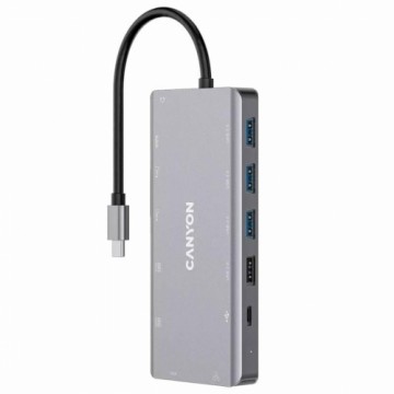USB-разветвитель Canyon CNS-TDS12 Серый (1 штук)