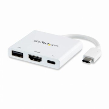 USB-C Adapteris Startech CDP2HDUACPW Balts 4K Ultra HD