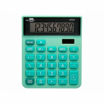 Kalkulators Liderpapel XF24 Zaļš Plastmasa