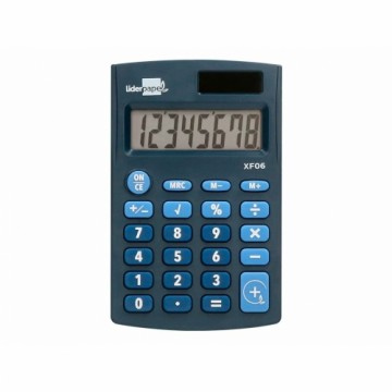 Kalkulators Liderpapel XF06 Zils