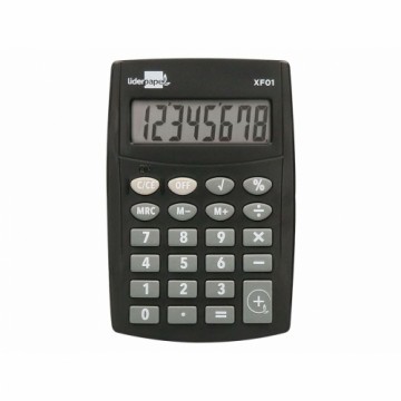 Kalkulators Liderpapel XF01 Melns