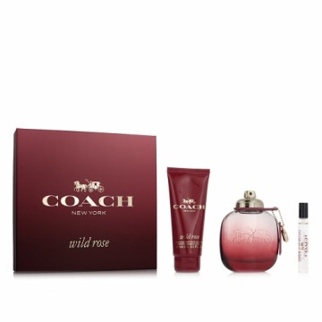 Set ženski parfem Coach Wild Rose EDP 3 Daudzums