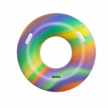 Надувной круг Bestway Ø 119 cm Радужная Разноцветный