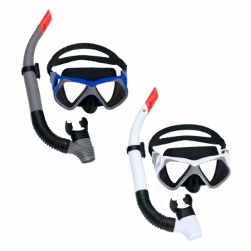 Детские очки для ныряния с трубкой Bestway Белый Серый Для взрослых