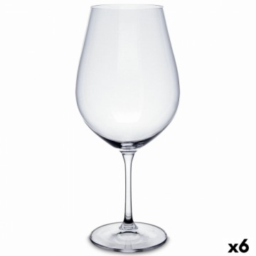 Vīna glāze Bohemia Crystal Magnus 1 L (6 gb.)