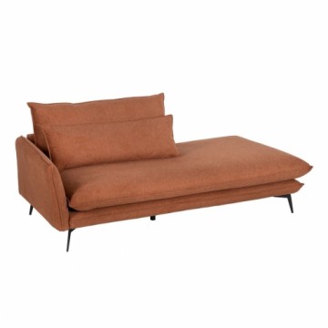 Bigbuy Home Dīvāns ‘Chaise Longue’ Brūns Koks Dzelzs Foam 210 x 100 x 90 cm