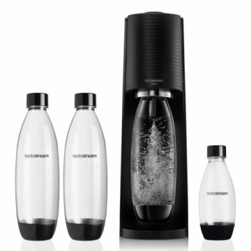 SodaStream Soda Maker Terra Megapack QC black Schwarz incl 3 bottles (2270214)
