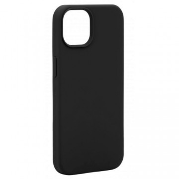 Evelatus Premium Magsafe Мягкого прикосновения силиконовый чехол-крышка Apple iPhone 14 Pro Max Черный