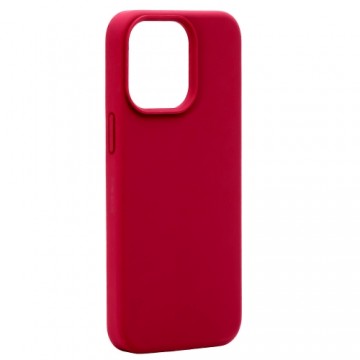 Evelatus Premium Magsafe Mīksta pieskāriena silikona maks - vāciņš Apple iPhone 14 Plus Tumši sarkana