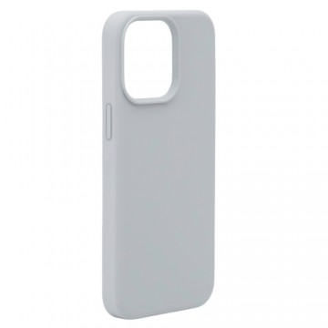 Evelatus Premium Magsafe Mīksta pieskāriena silikona maks - vāciņš Apple iPhone 14 Pro Balts