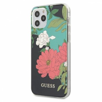 Guess GUHCP12LIMLFL01 iPhone 12 Pro Max 6,7" czarny|black N°1 Flower Collection