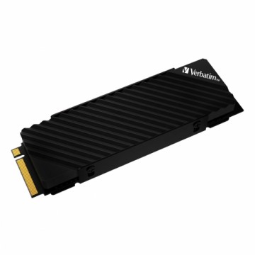 Verbatim Vi7000G SSD 4TB M.2 2280 PCIe Gen4 Internes Solid-State-Module mit Kühlkörper - Kompatibel mit PlayStation™ 5