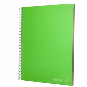 ноутбук Liderpapel BA96 Зеленый A4 140 Листья