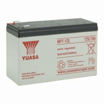 Baterija Nepārtrauktās Barošanas Sistēma Barošanas Sistēma UPS Yuasa NP7-12L 7 Ah