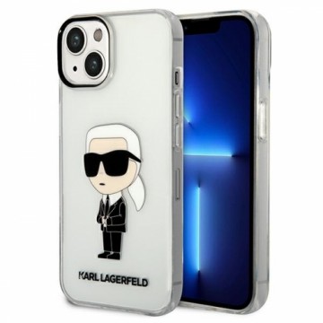 Karl Lagerfeld IML Ikonik NFT Case for iPhone 14 Plus Transparent